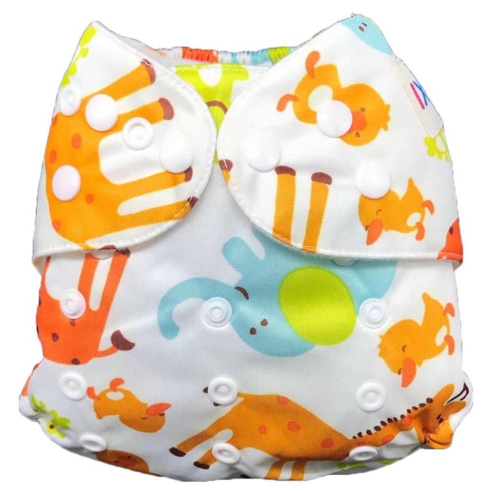 IXYVIA 1Cloth Pocket Diapers Adjustable Snaps #4